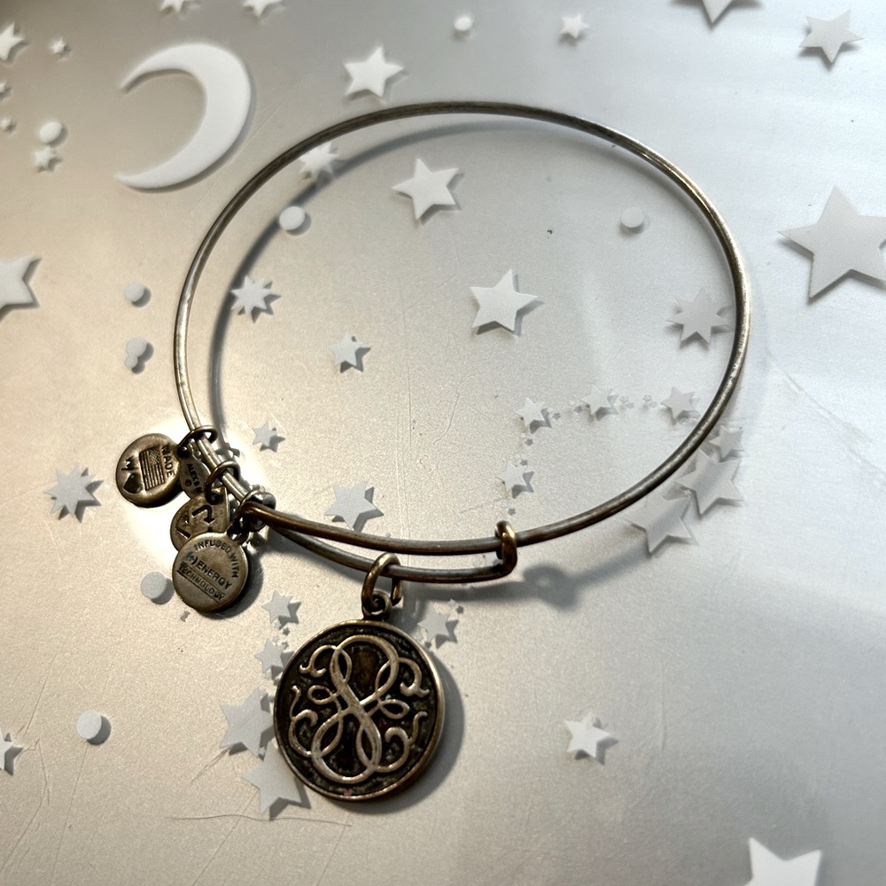 Silver Alex and Ani path of life bracelet
